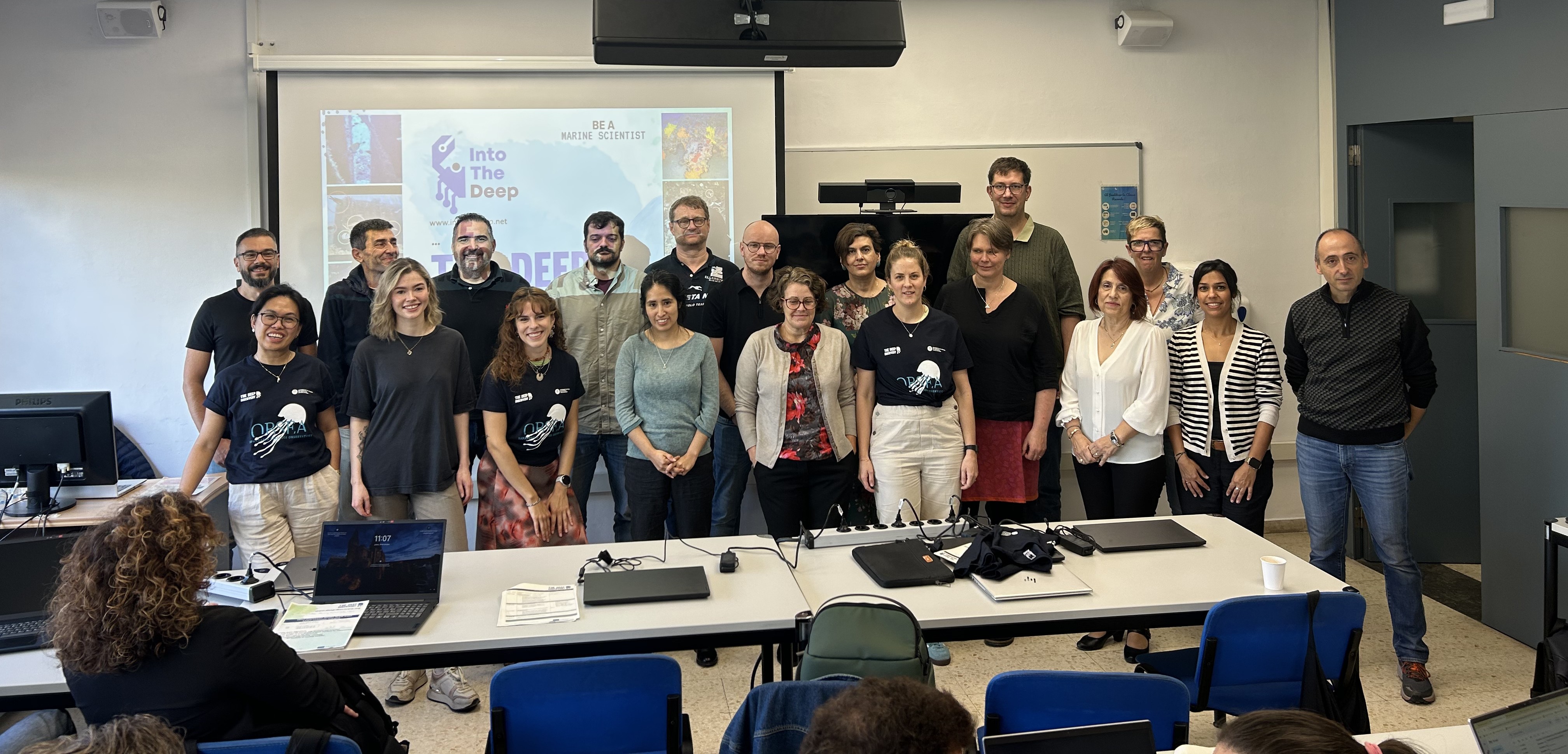 Fra arbeid med Deep Discovery-prosjektet i Vilanova