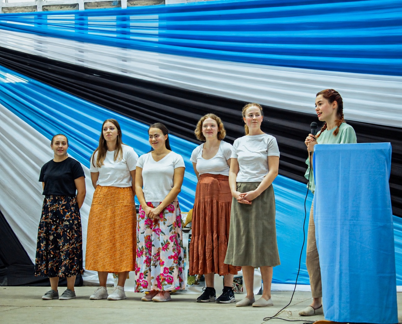 Takketale ved velkomstforestillingen på St. James SS, Cofimvaba